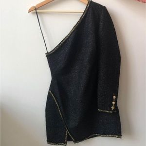 NEW Zara one shoulder dress size M
